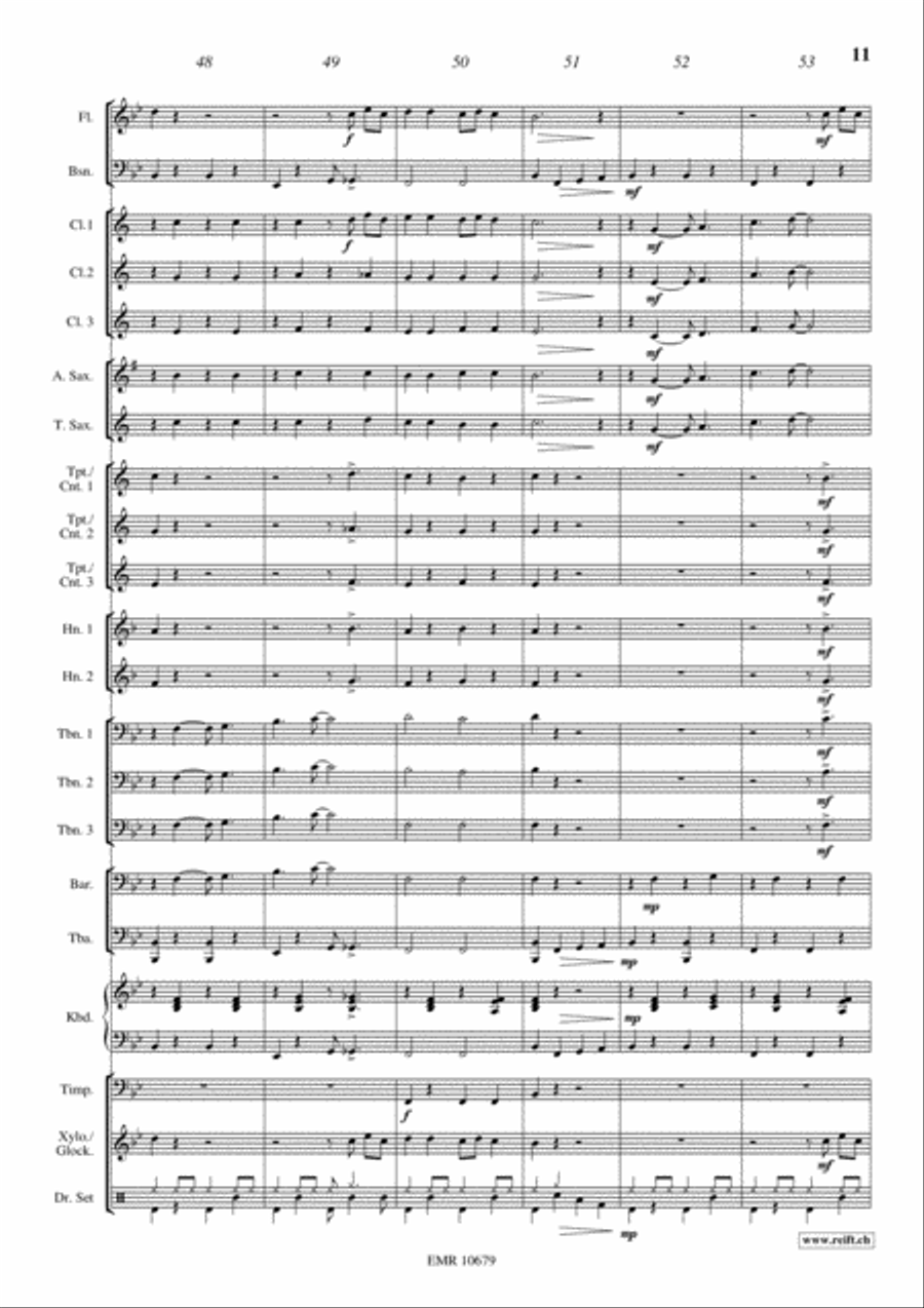 I Got Rhythm Concert Band scores gallery preview page 12