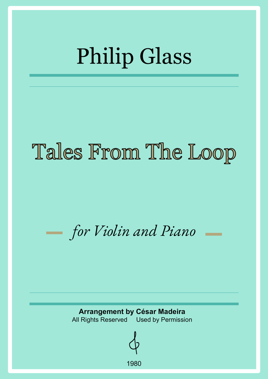 Tales From The Loop Main Title Violin Solo scores gallery preview page 1