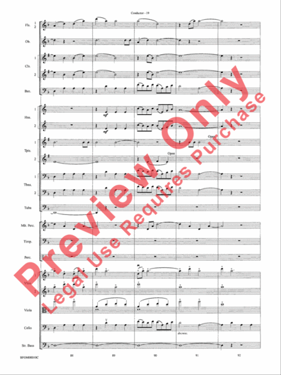 Aboriginal Rituals Full Orchestra scores gallery preview page 21