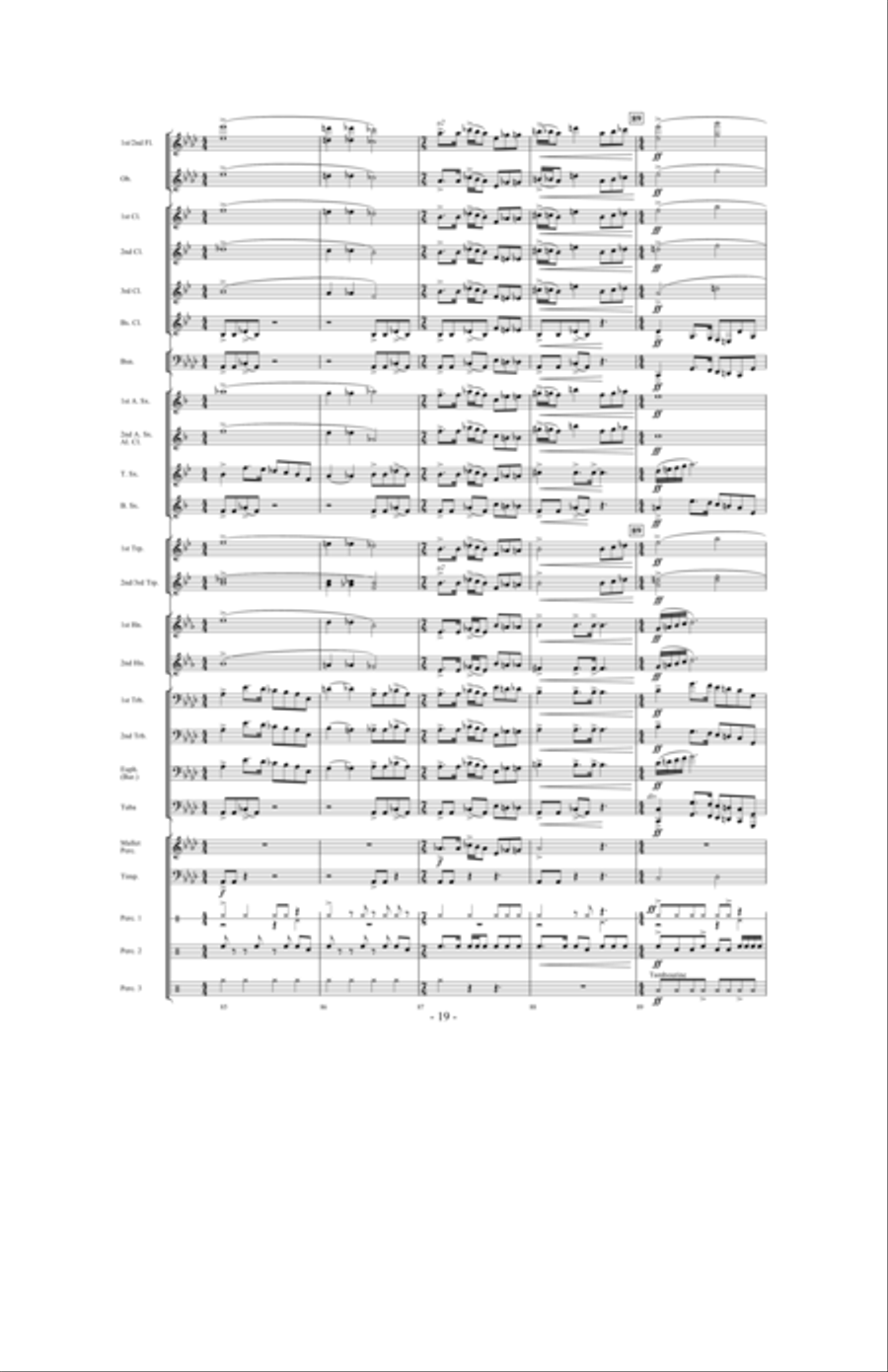 Valley of the Kings Concert Band scores gallery preview page 18