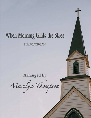 Book cover for When Morning Gilds the Skies--Piano/Organ Duet.pdf