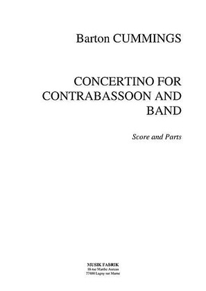 Book cover for Concertino for Contrabassoon