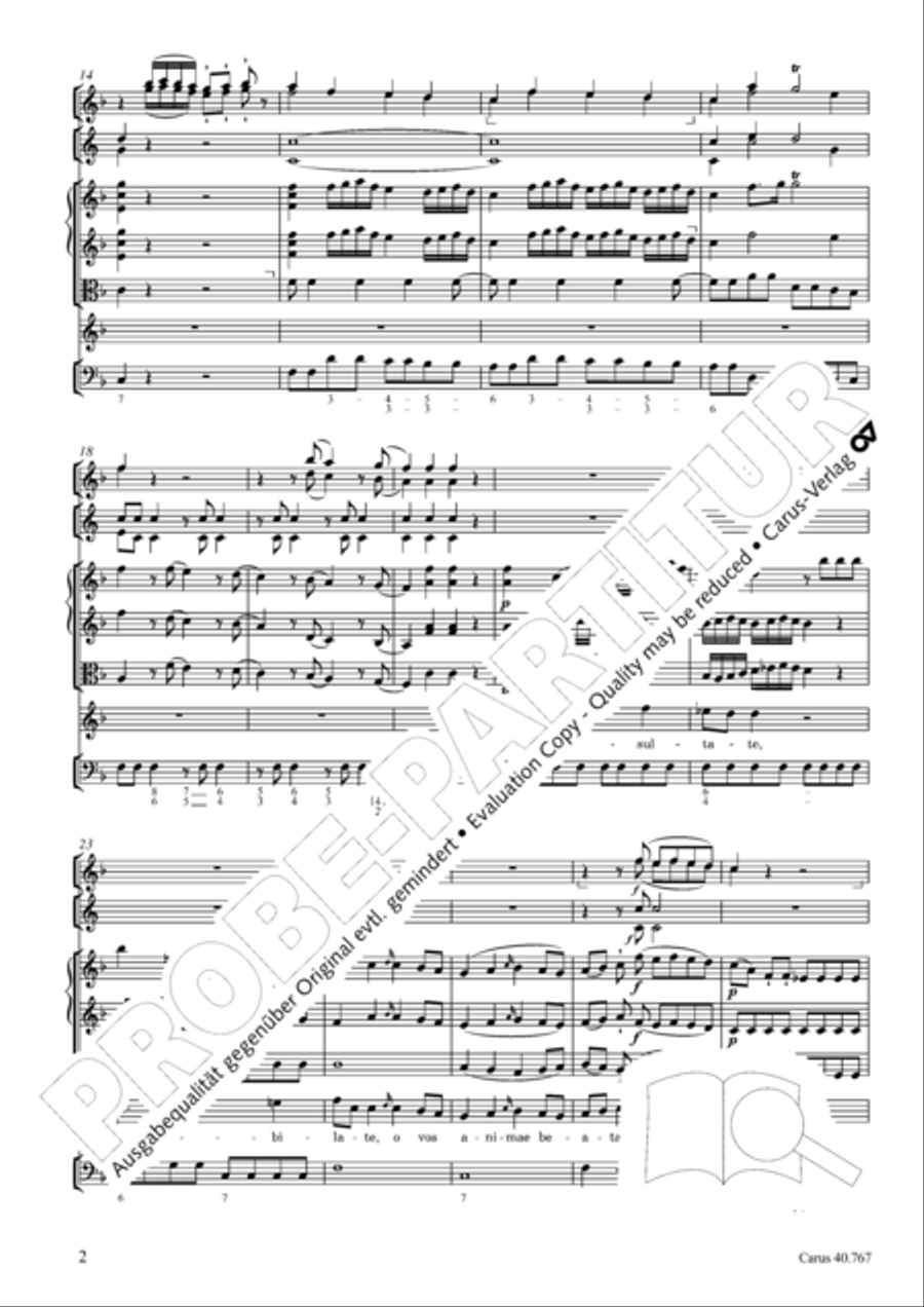 Exsultate, jubilate Exsultate, jubilate Bassoon scores gallery preview page 11