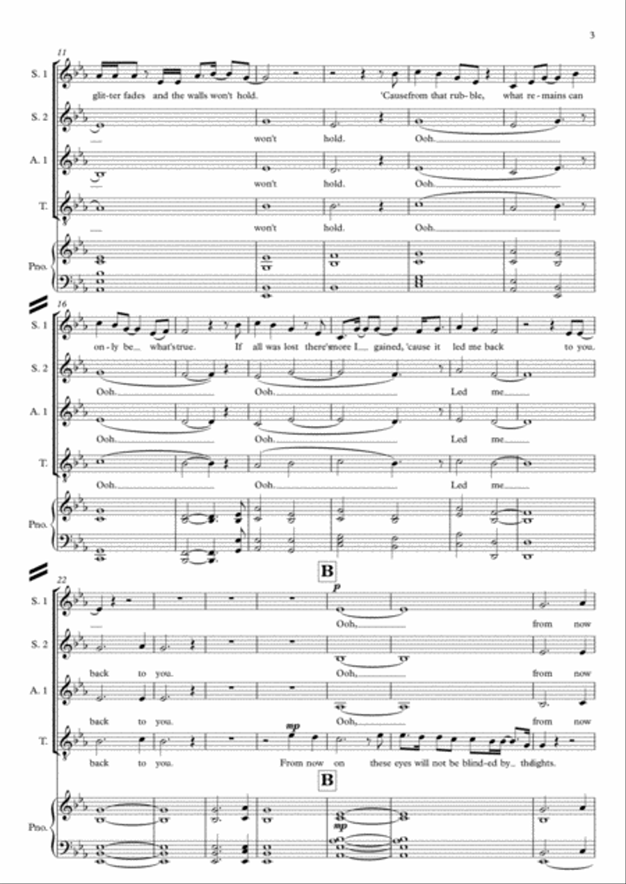 From Now On 4-Part scores gallery preview page 3