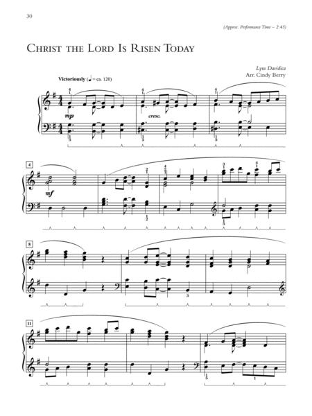 What Can I Play for Easter? by Cindy Berry Piano Solo - Sheet Music