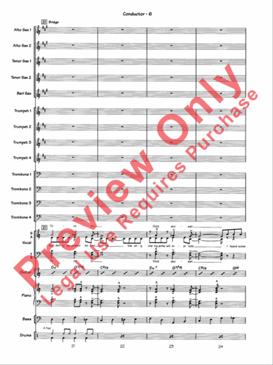 Blue Moon Jazz Ensemble scores gallery preview page 9