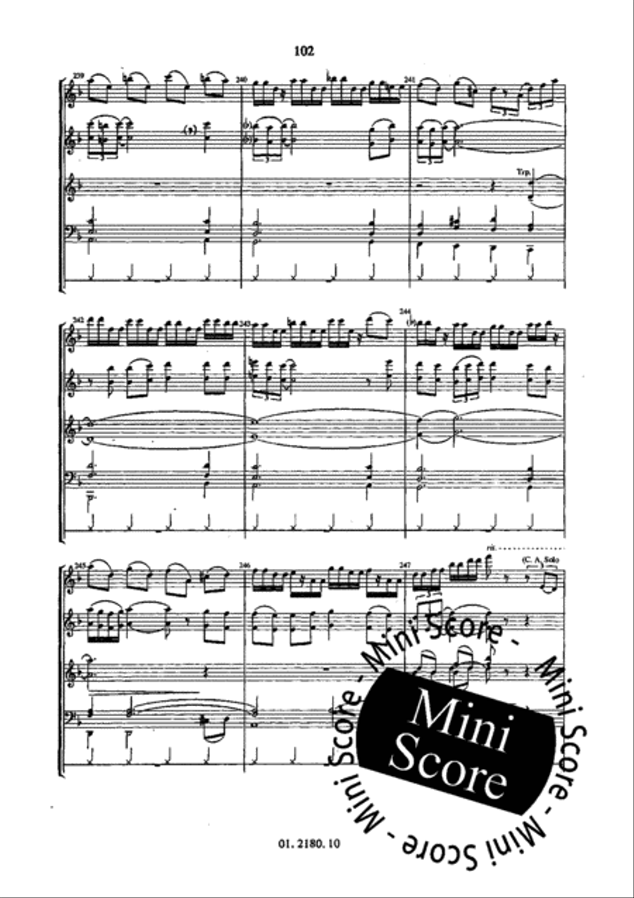 Brazilian Suite Brazilian Suite Concert Band scores gallery preview page 108