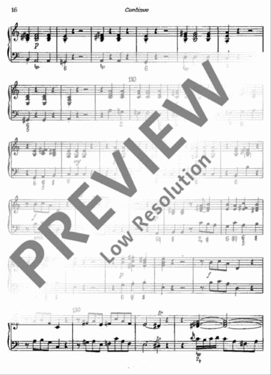 Concerto A minor Piano and Keyboard scores gallery preview page 17