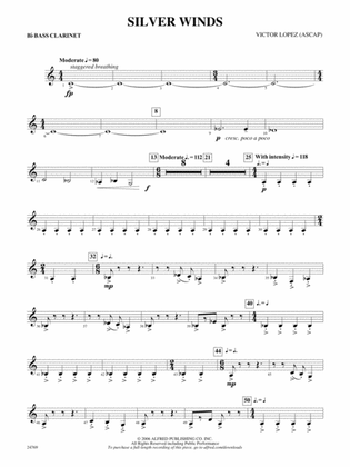 Silver Winds: B-flat Bass Clarinet