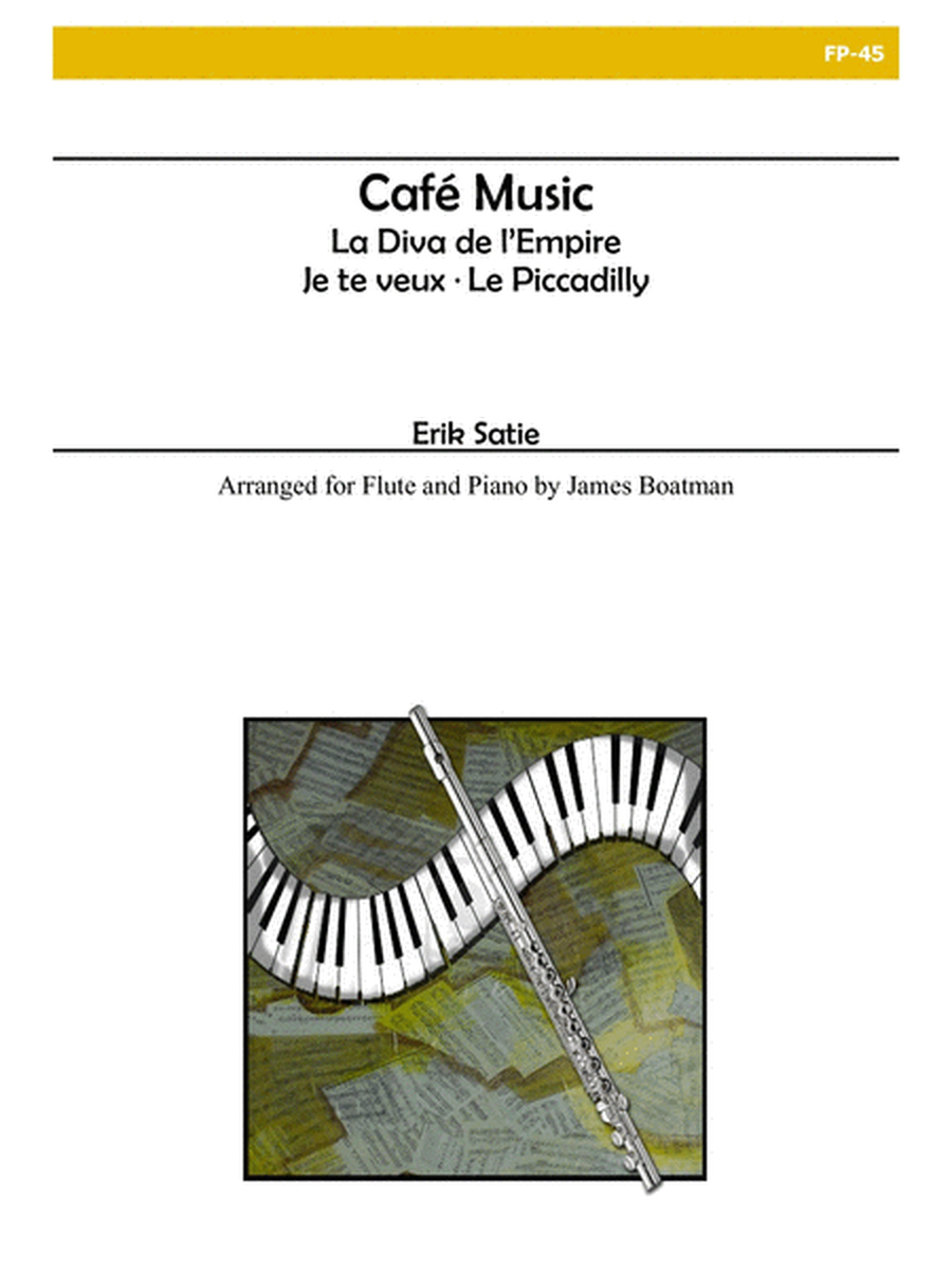 Cafe Music for Flute and Piano