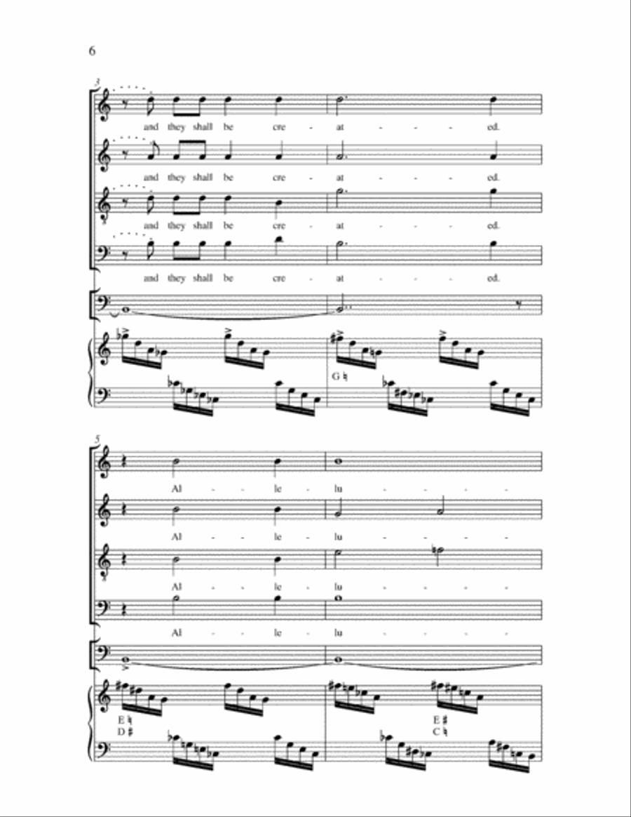 Pentecost Cantata Pentecost Cantata 4-Part scores gallery preview page 6
