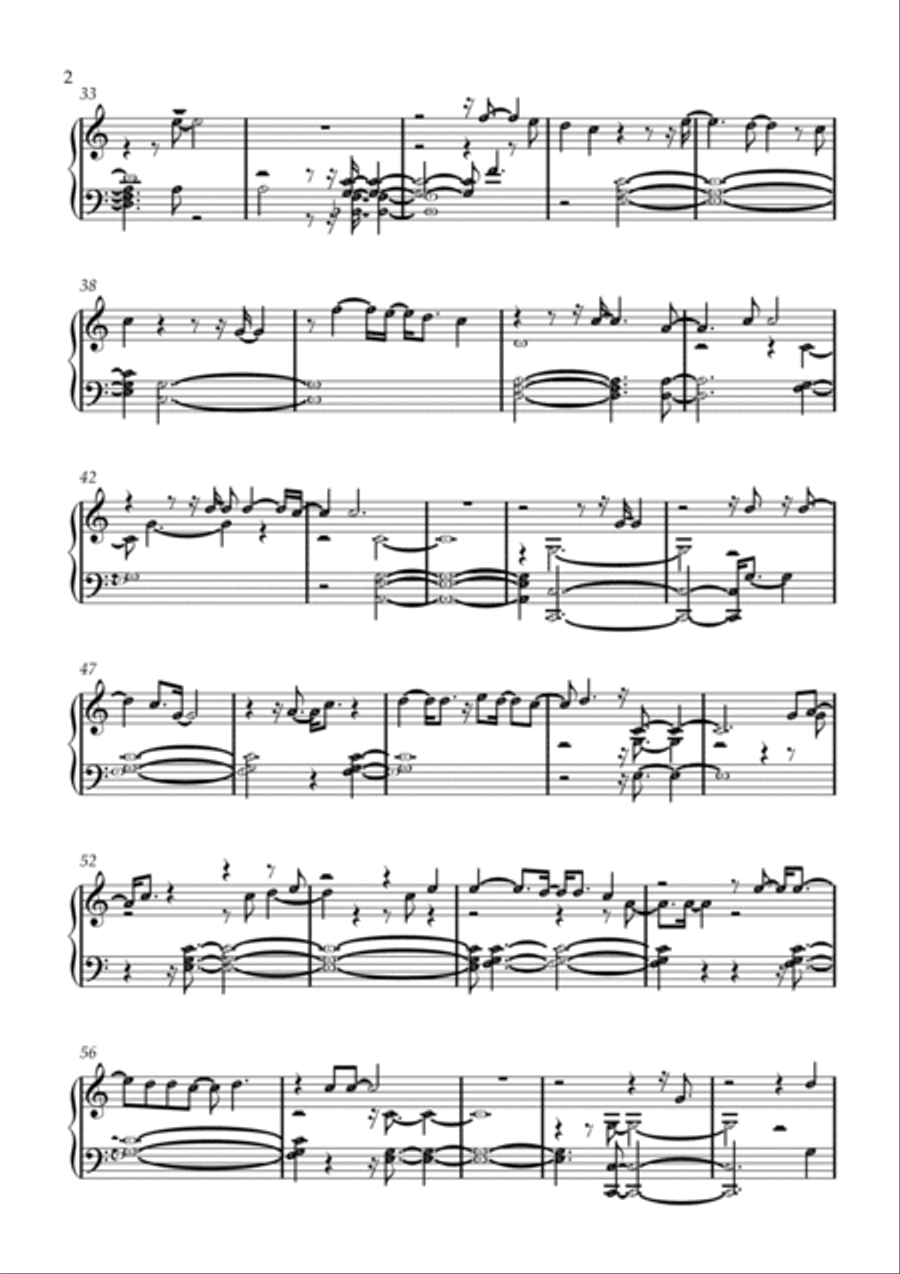 Nothing Else Easy Piano scores gallery preview page 2
