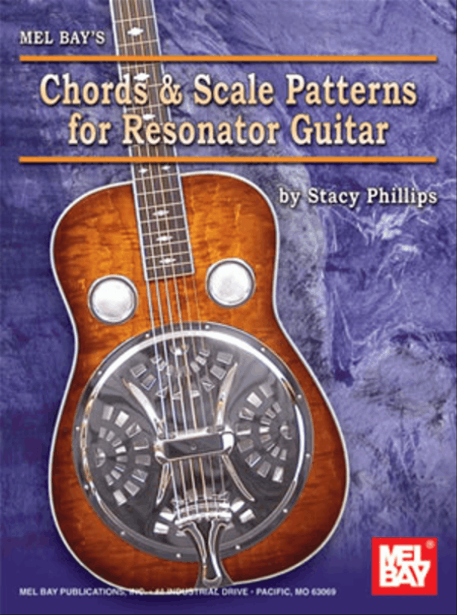Chords and Scale Patterns for Resonator Guitar Chart Acoustic Guitar scores gallery preview page 1
