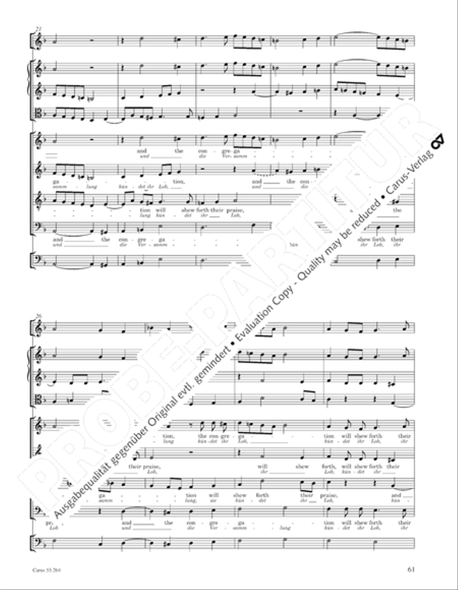 Israel in Egypt - Part I Israel in Egypt - Part I 4-Part scores gallery preview page 73
