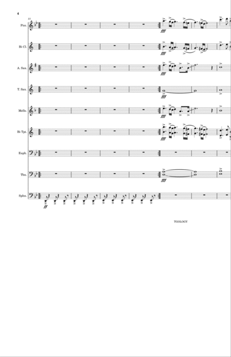 Big Ballin Marching Band scores gallery preview page 4