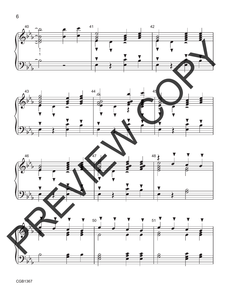 How Firm a Foundation (2-3 octaves) 3-Octaves scores gallery preview page 7
