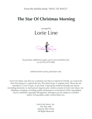 Book cover for The Star Of Christmas Morning