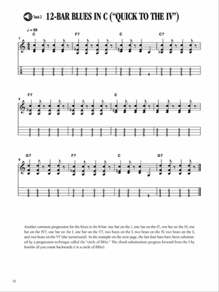 Mandolin Blues Mandolin Blues Guitar Tablature scores gallery preview page 3