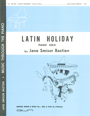 Book cover for Latin Holiday