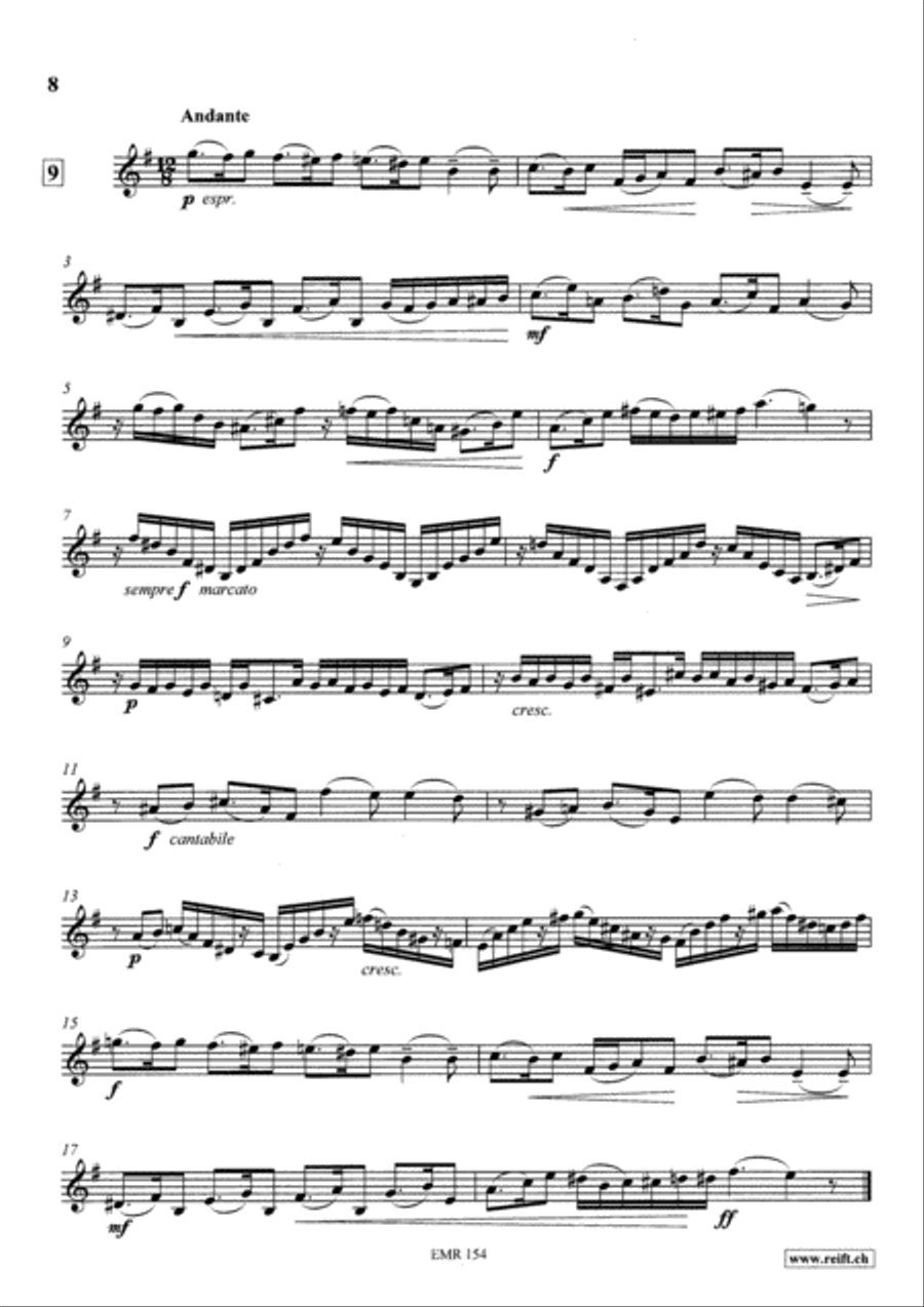 Technical & Melodic Studies Vol. 5 Trumpet scores gallery preview page 8