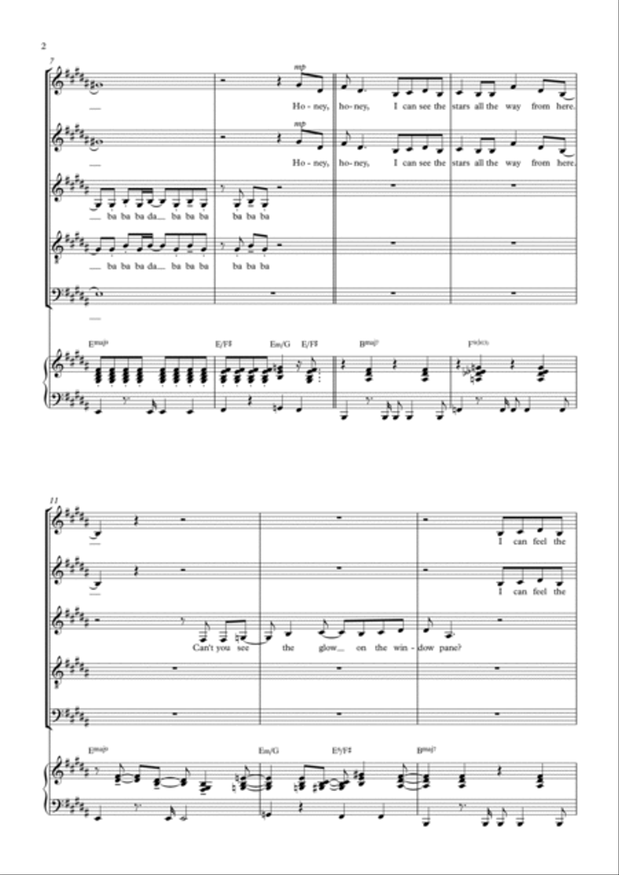 Love On Top Love On Top Choir scores gallery preview page 2