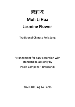 Book cover for Moh Li Hua - Jasmine Flower - Accordion Arrangement