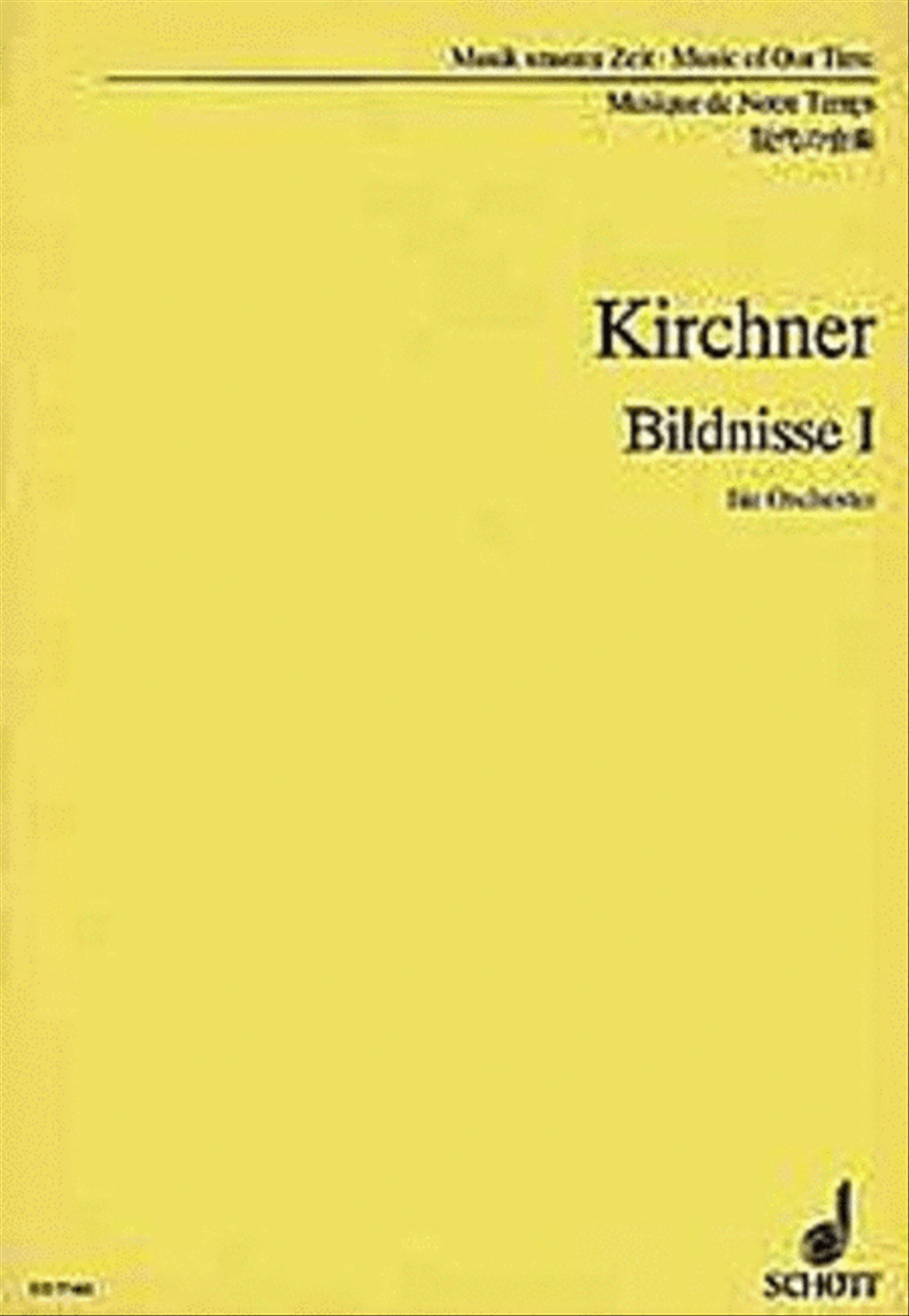 Bildnisse 1 Orch Orchestra scores gallery preview page 1