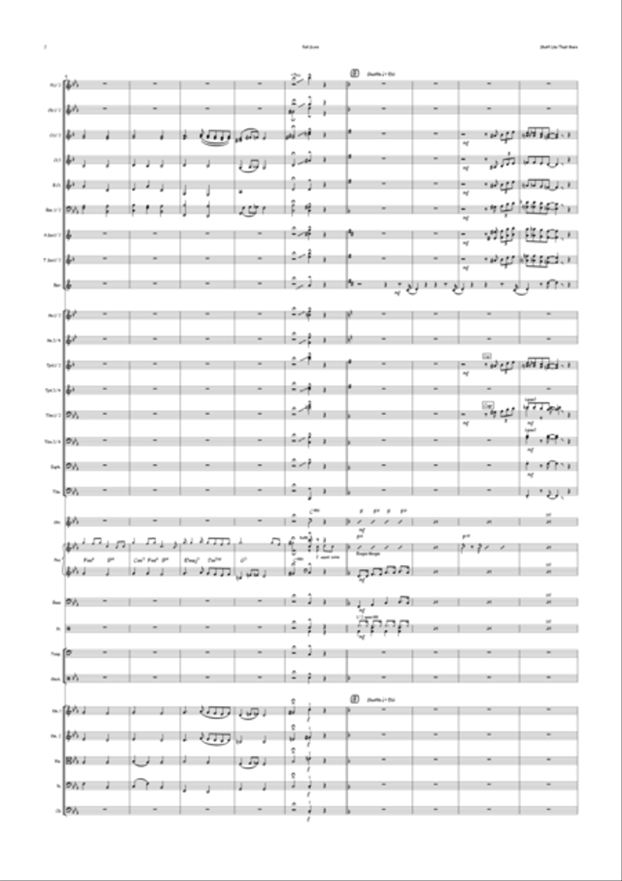 Stuff Like That There Full Orchestra scores gallery preview page 2