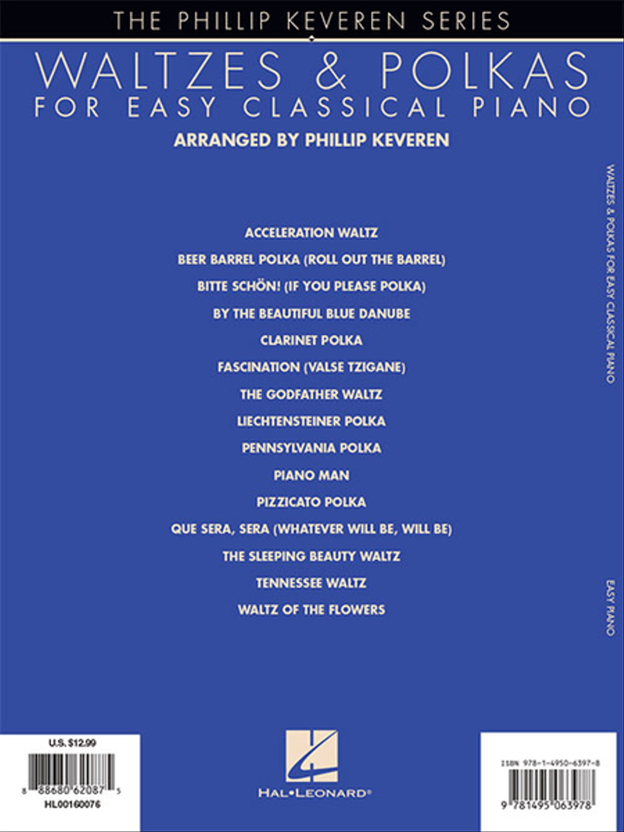 Waltzes & Polkas for Easy Classical Piano Easy Piano scores gallery preview page 6