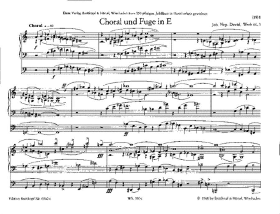 12 Organ Fugues through all the Keys Werk 66 Organ scores gallery preview page 2