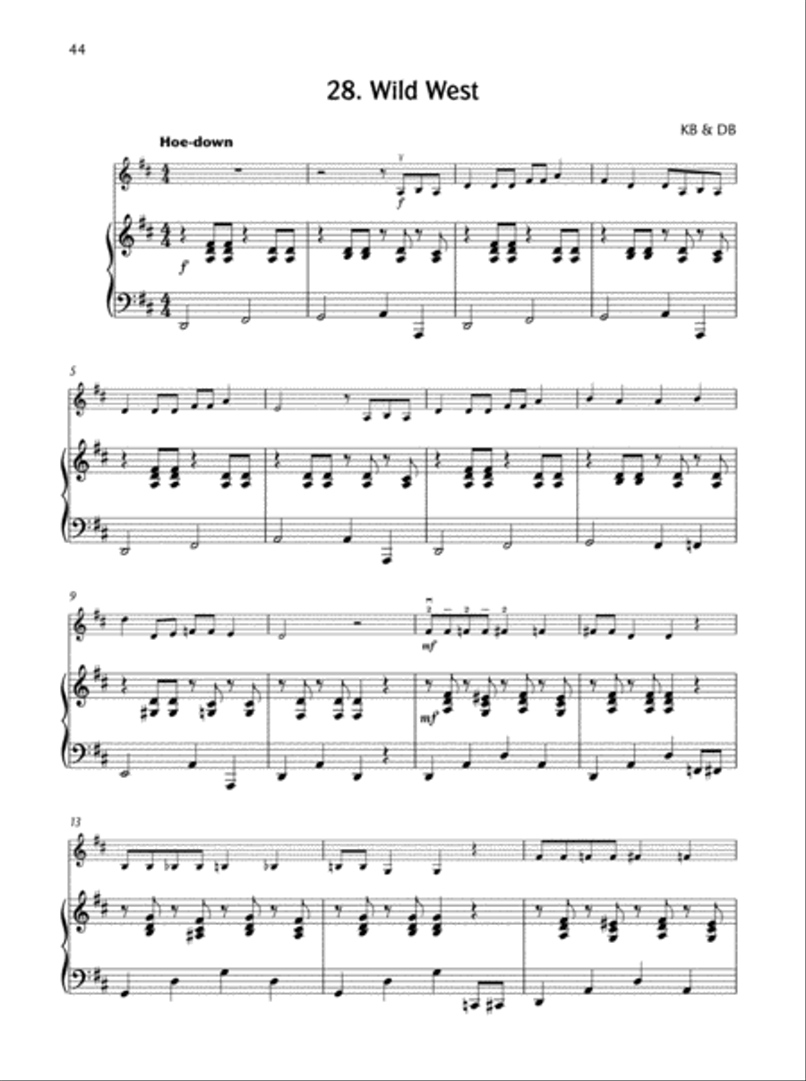 Fiddle Time Sprinters, piano accompaniment Piano Accompaniment scores gallery preview page 8