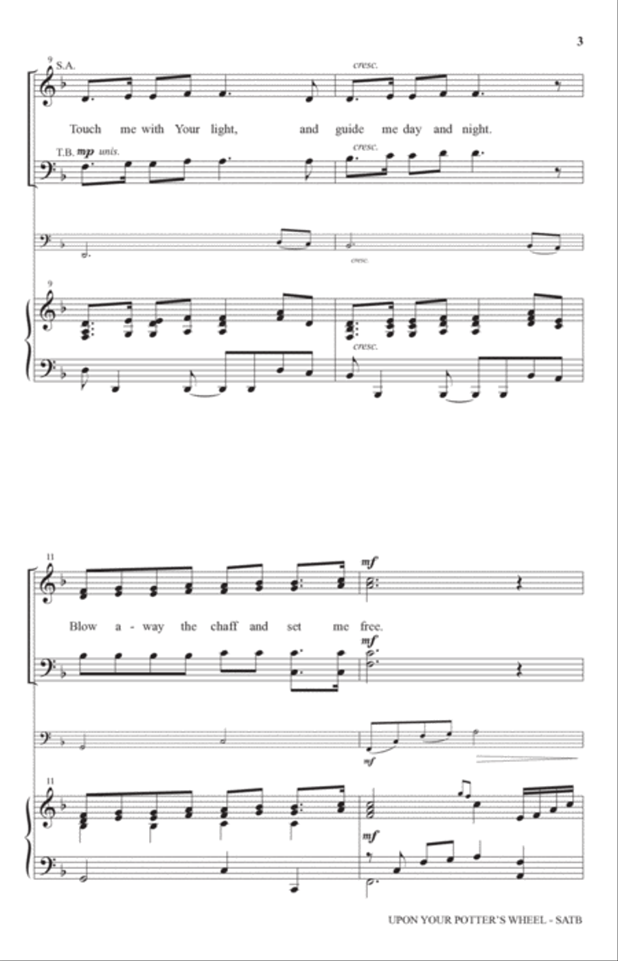 Upon Your Potter's Wheel 4-Part scores gallery preview page 2