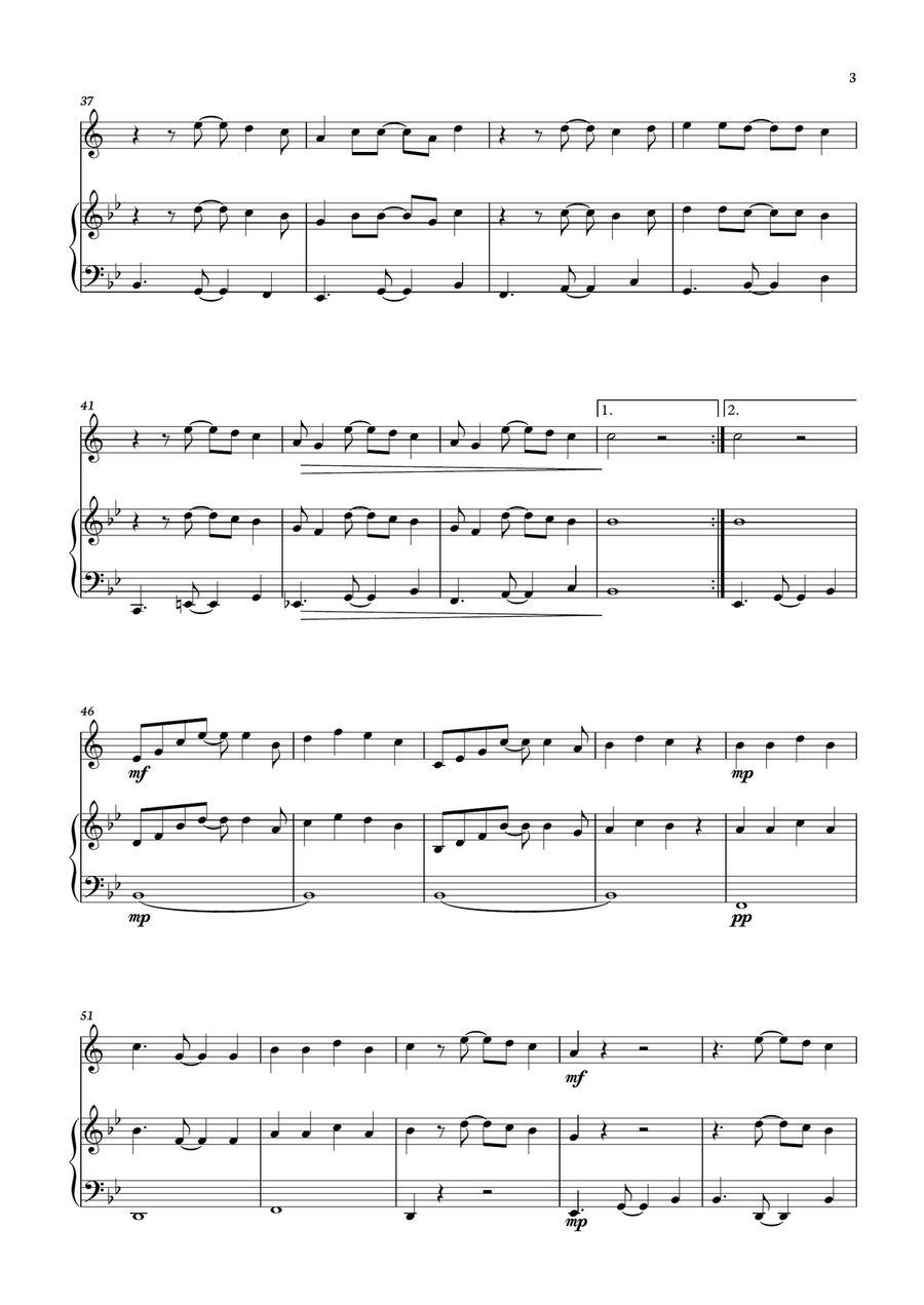 Under The Sea Under The Sea B-Flat Clarinet scores gallery preview page 3