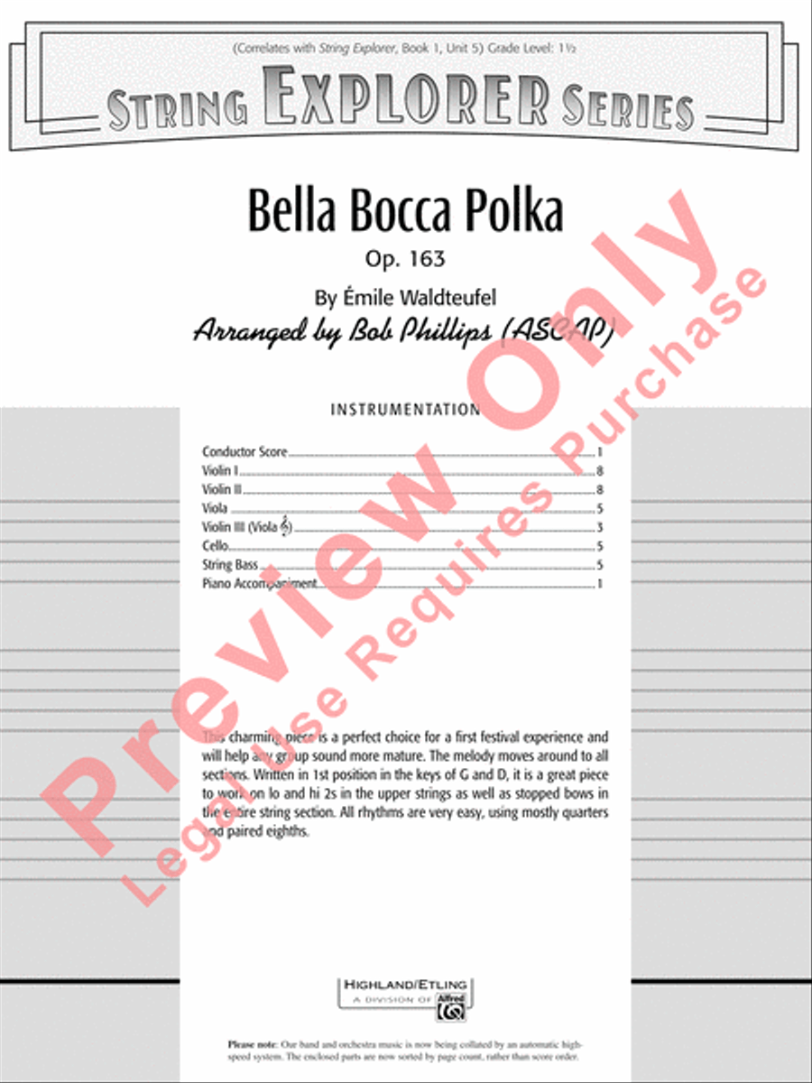 Bella Bocca Polka