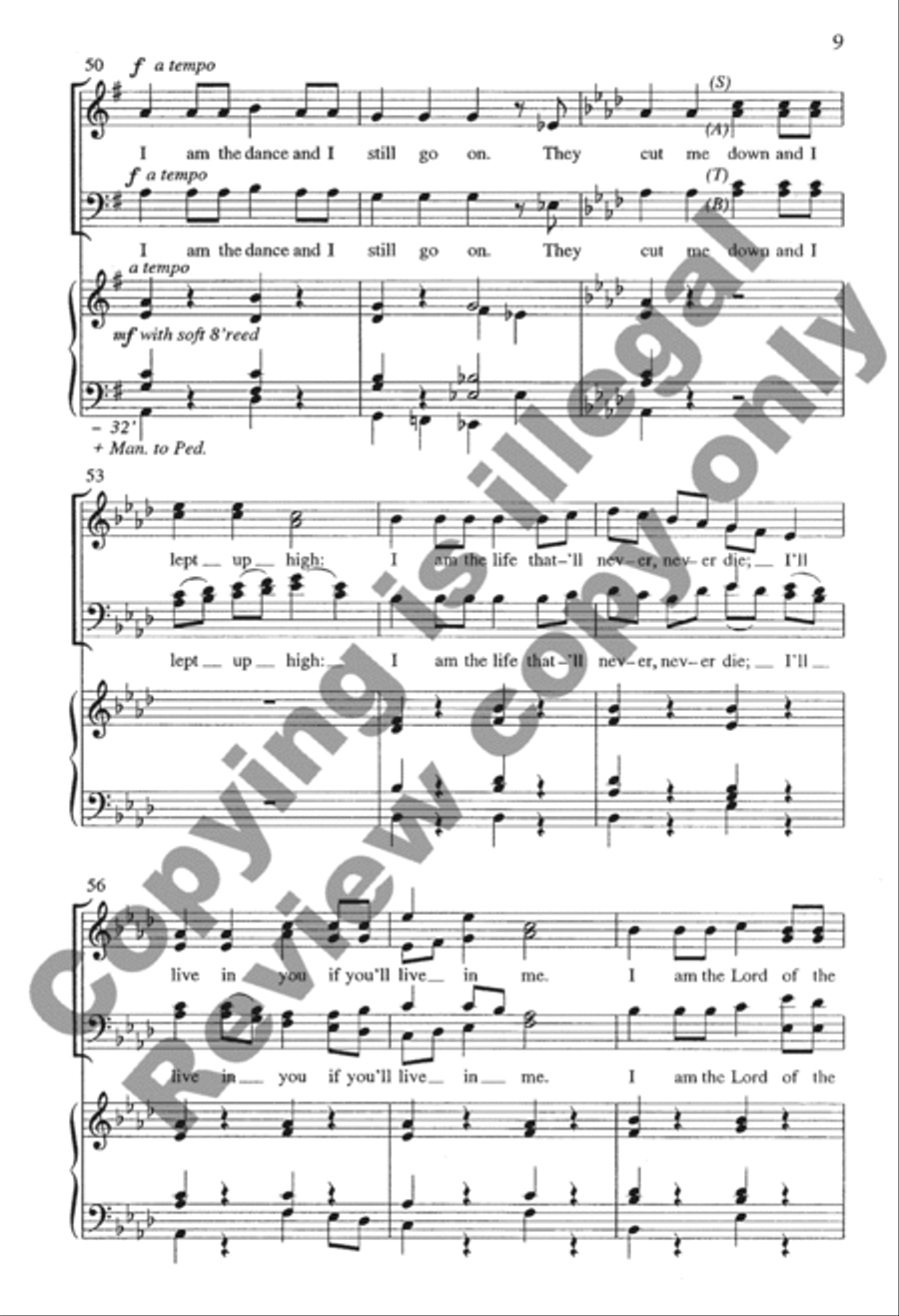 Lord of the Dance SA scores gallery preview page 9