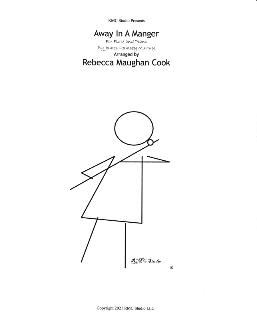 Away In A Manger Away In A Manger Flute Solo scores gallery preview page 1