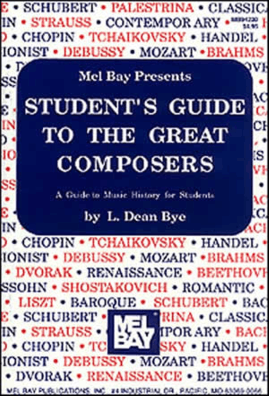 Student's Guide to the Great Composers