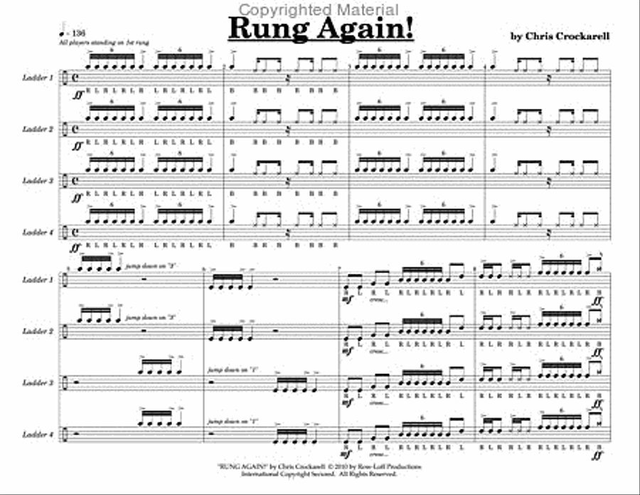 Rung Again! Percussion Ensemble scores gallery preview page 3