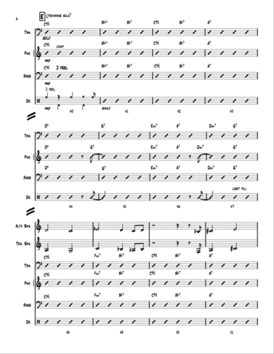Yardbird Suite Jazz Ensemble scores gallery preview page 6