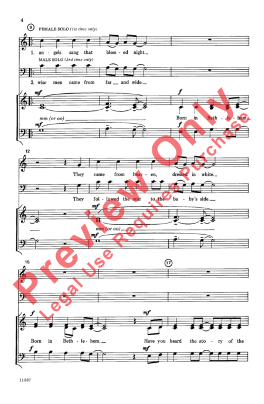 Have You Heard? 3-Part scores gallery preview page 3