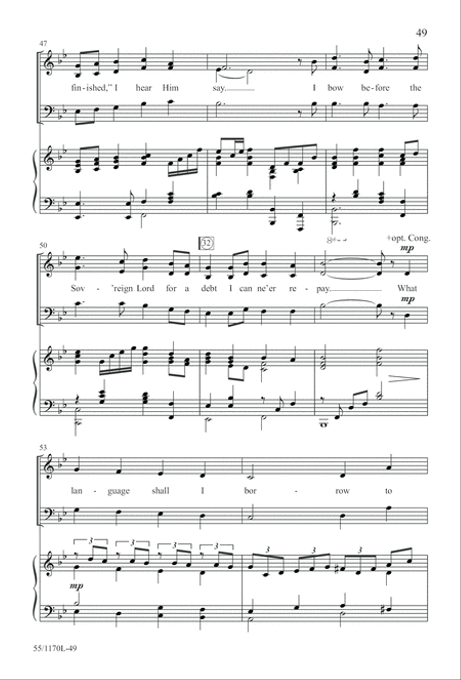 Witness 3-Part scores gallery preview page 50
