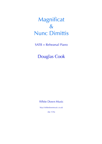 Magnificat and Nunc Dimmittis image number null