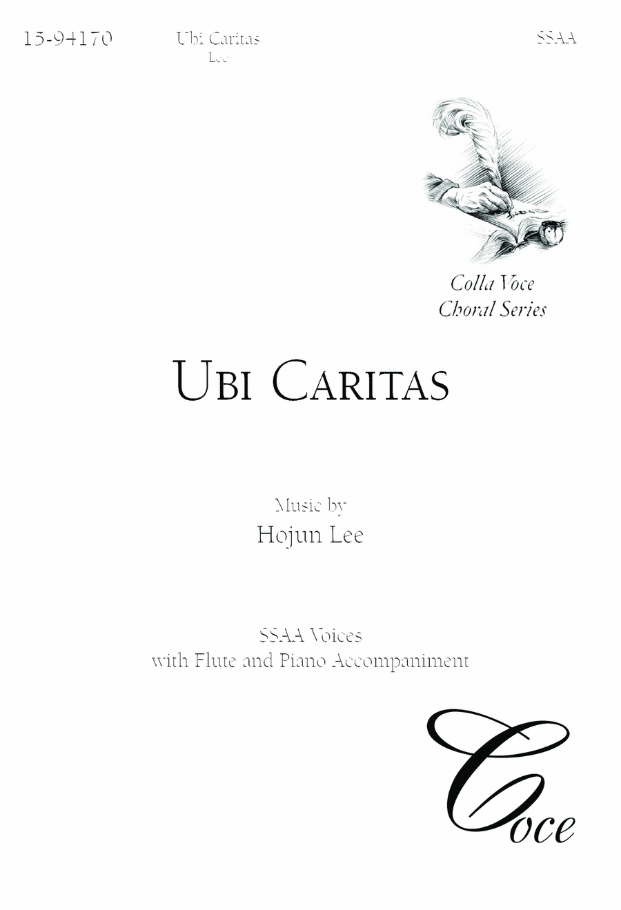 Ubi Caritas Ubi Caritas SSAA scores gallery preview page 1