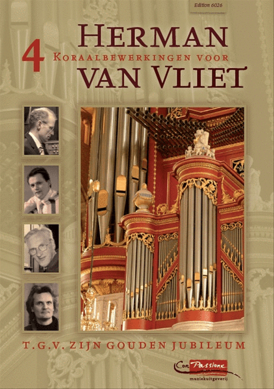 4 Koraalbewerkingen Voor Herman Van Vliet Organ scores gallery preview page 1