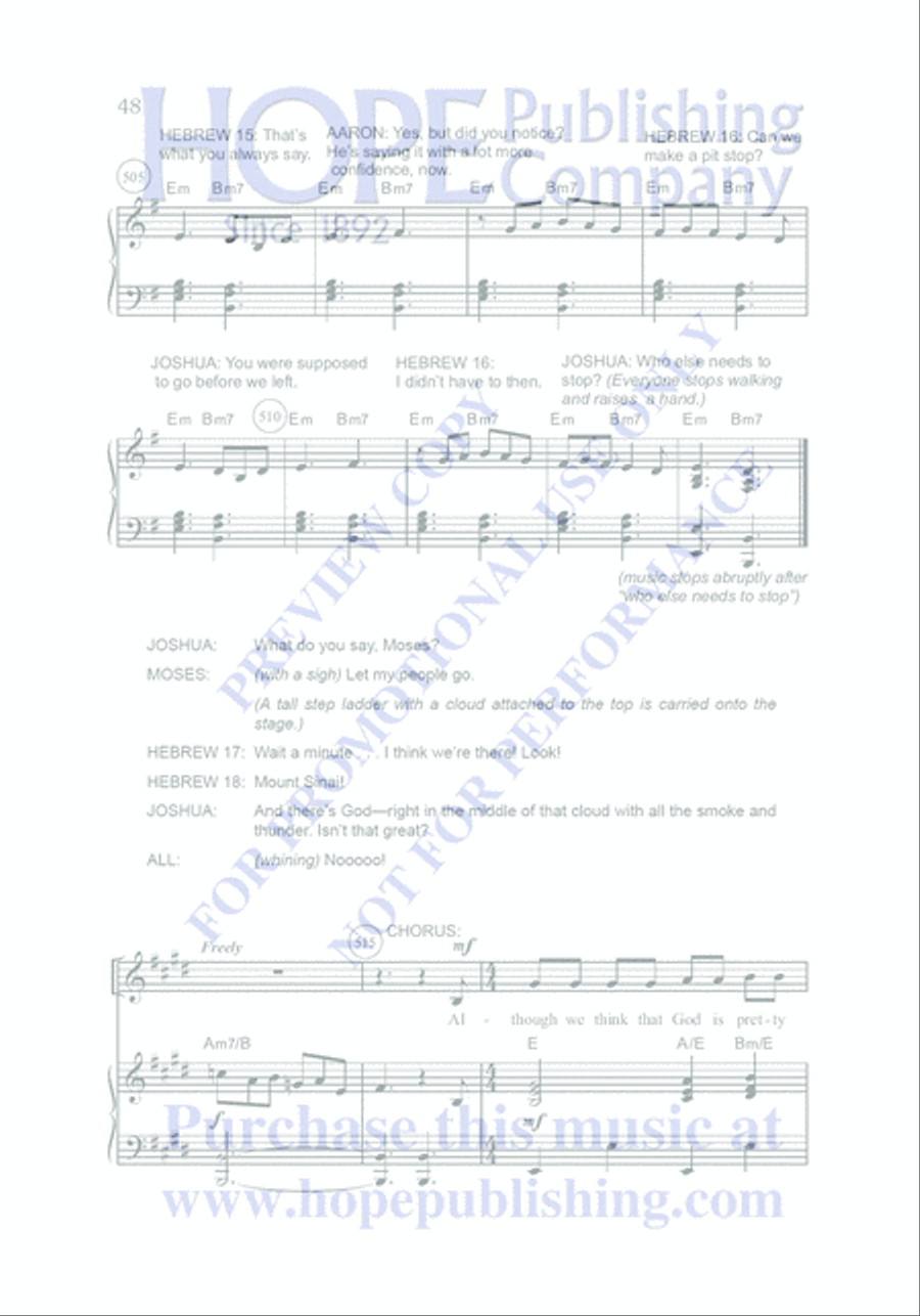 Are We There Yet Unison Choir scores gallery preview page 56