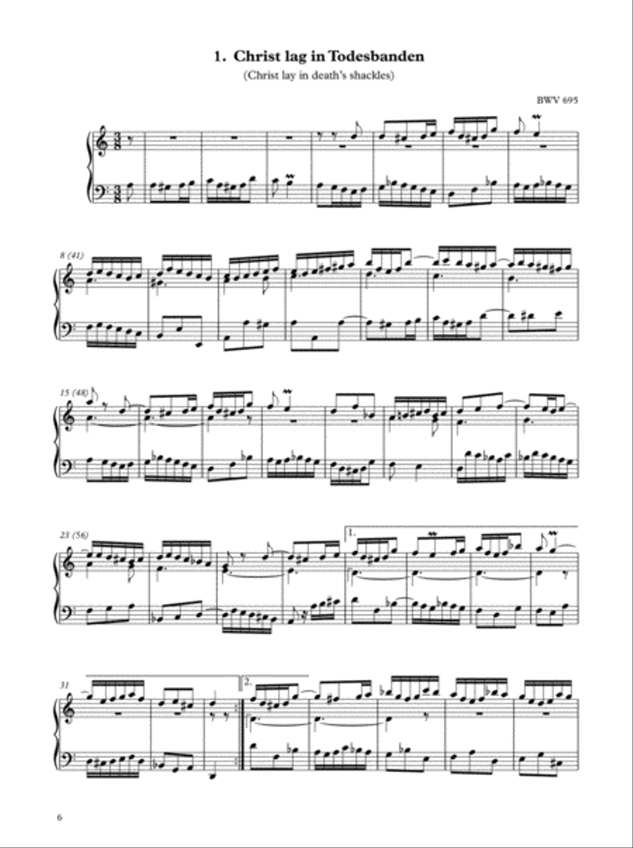 Oxford Bach Books for Organ: Manuals Only, Book 2 Organ scores gallery preview page 3