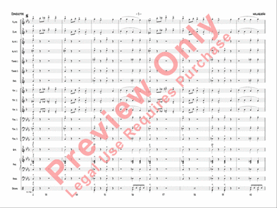 Malagueña Jazz Ensemble scores gallery preview page 8