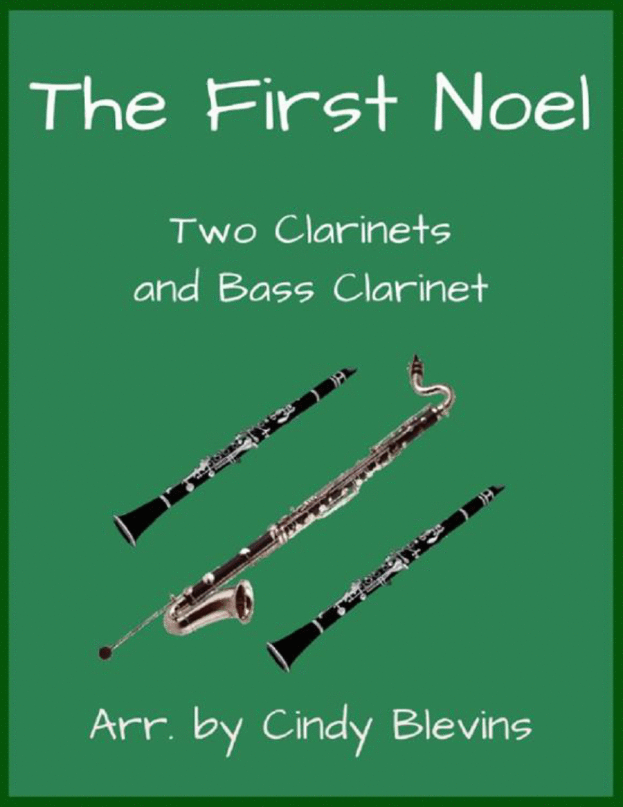 The First Noel, for Two Clarinets and Bass Clarinet image number null