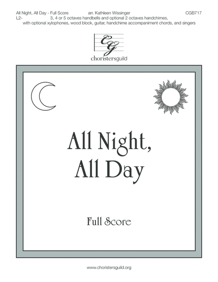 All Night, All Day - Full Score and Instrumental and Vocal Parts image number null