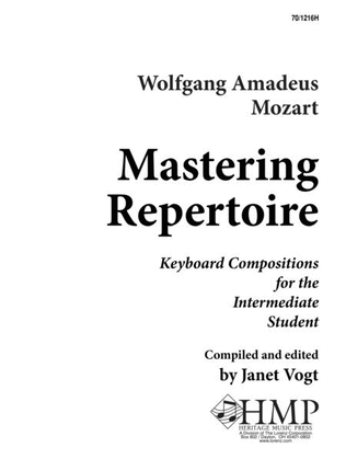 Book cover for Mastering Repertoire: Mozart